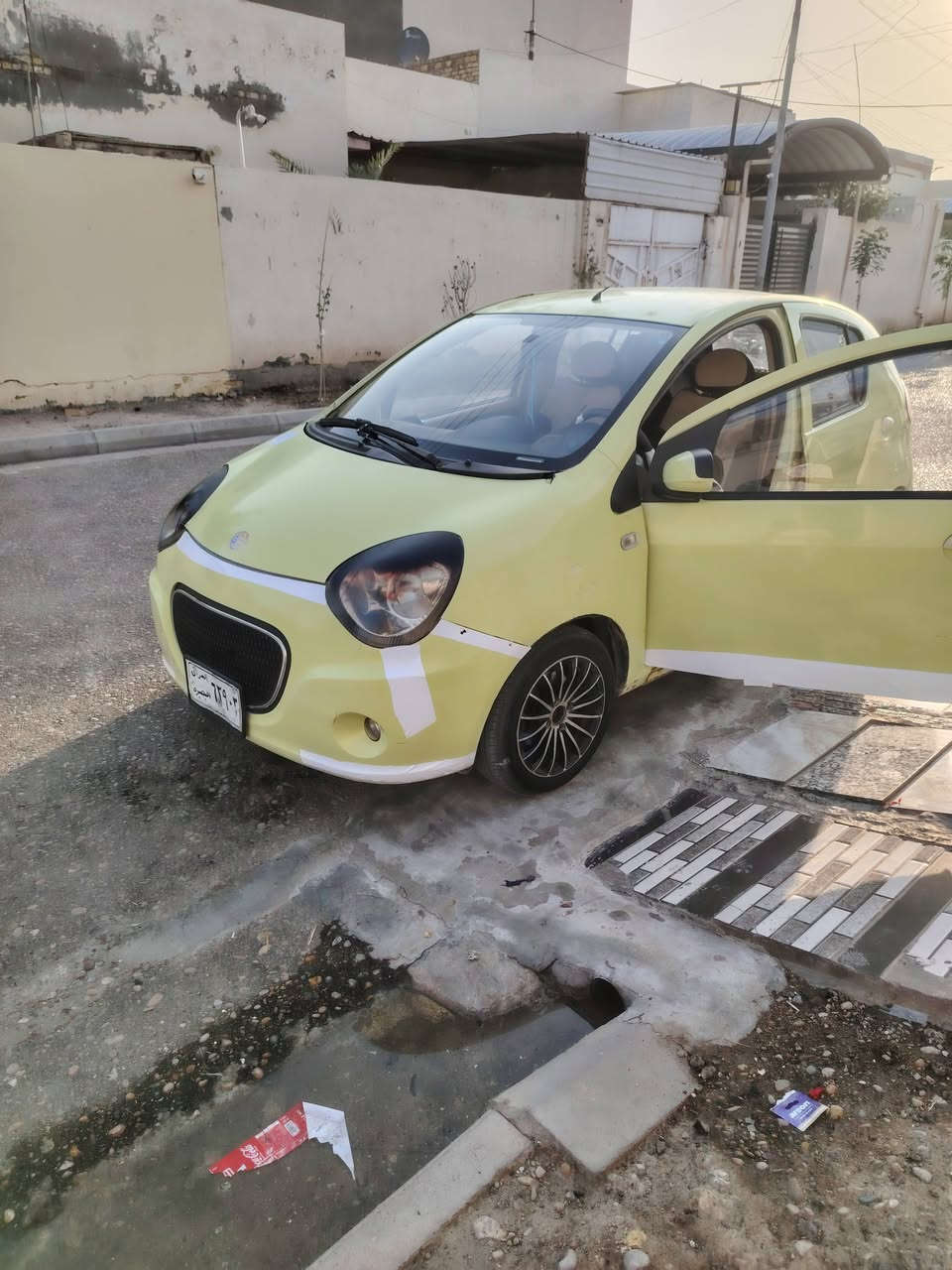 السلام عليكم باندا 🐼 للبيع
سياره صغيره نسائيه سياره جاهزه موديل2013 سياره نضيفه دواخل جدد كير ومحرك مكفول خير من الله مصبوغه عام بدون ضربه فقط خياسات بسيطه بالبيبان ومسوينهن وبيش بلاش ب30 وبيها مجال لشراي للإستفسار الاتصال على الرقم *********** واتساب او رصيد مكان ميسان حي سياسين 📍
