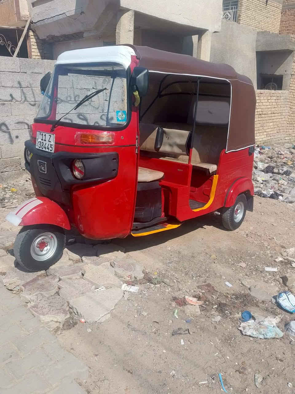 السلام عليكم تكاتك للبيع الصفره 2019 شهر 12 سنوية ورقم نكليزي تحويل ثاني يوم تخم تاير جاهزه الحمره 2018 شهر 10 سنويه ورقم تحويل جاهزه عنوان بغداد الحسينيه الراشديه ***********
