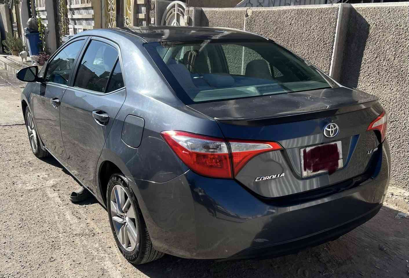 للبيع كورولا 2016 وارد أمريكي
السيارة بحالة جيدة ومكفولة من ناحية المحرك والجير.

🔹 الموديل: Toyota Corolla 2016

🔹 الوارد: أمريكي

🔹 اللون: رصاصي

🔹 الممشى: 88 ألف ميل

🔹 الضربة: باب خلفي جهة عكس السائق (الباب مبدل ومصلحة الدواخل)

السيارة مسمكرة و مصبوغة للجمالية

🔹 الرقم: بغداد

🔹 الموقع: حي البنوك

🔹 السعر: 10,500$ قابل للتفاوض البسيط

✨ المواصفات:

✅ تحكم بالمرايا كهربائي

✅ كروز كنترول (مثبت سرعة)

✅ شاشة + نظام صوتي ممتاز

✅ بلوتوث وAUX وUSB

✅ كاميرا خلفية

✅ تكييف قوي وبارد

✅ زجاج كهربائي

✅ سنتر لوك

✅ نظام ABS مانع انغلاق الفرامل

✅ سيارة اقتصادية جداً بالوقود

📞 للاستفسار الاتصال على الرقم:

***********
