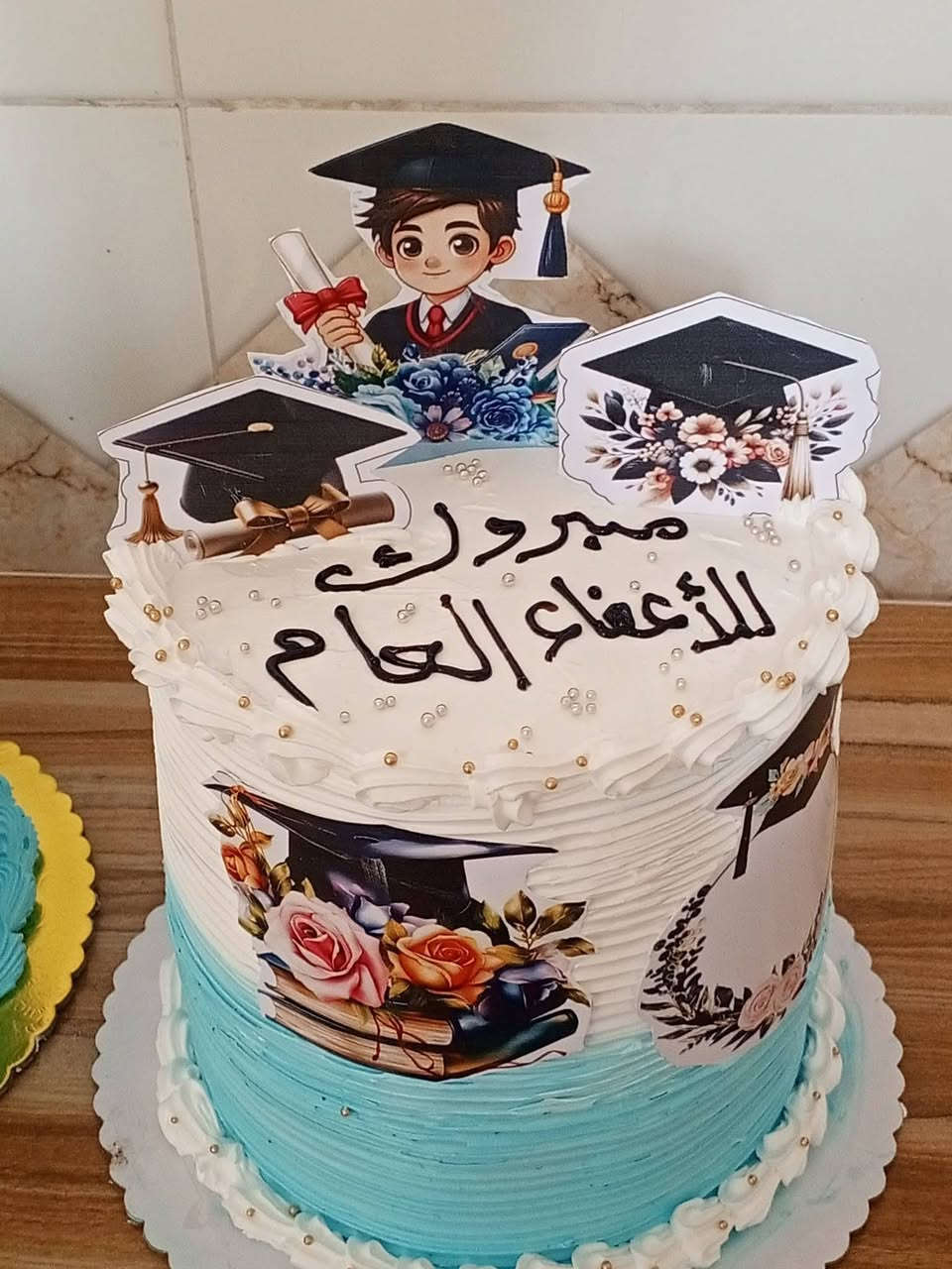 كيك مناسبات حسب الطلب حجز قبل يوم يوجد توصيل شاميه صلاحيه مهناويه ‏‪0787 087 8073‬‏بي وتساب
