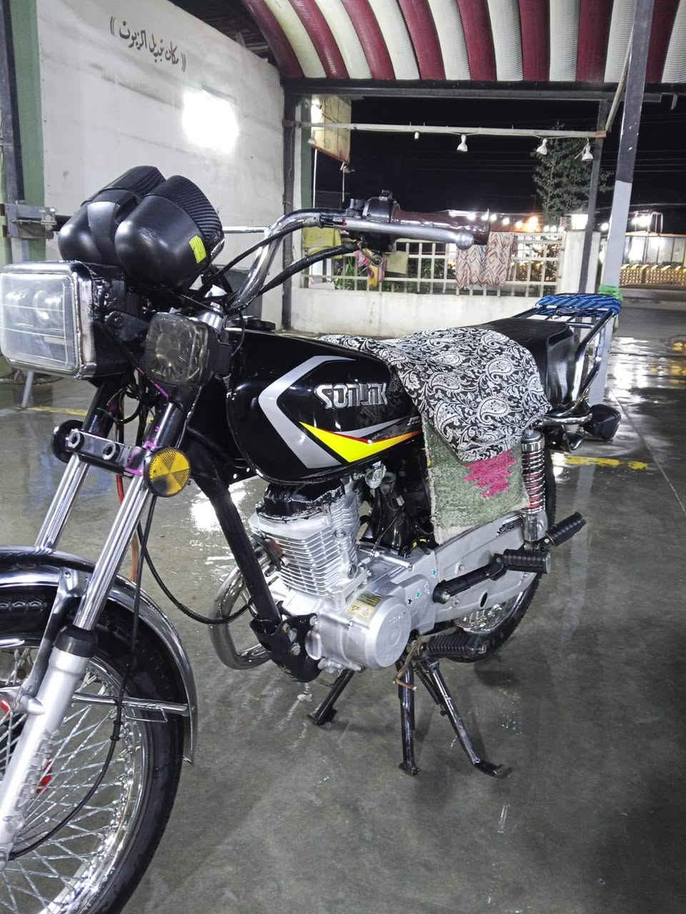 دراجه سونك اوراق سكنر  للبيع 2024 مكينه برغي ما مفتوح العنوان كربلاء 
للتواصل ***********
