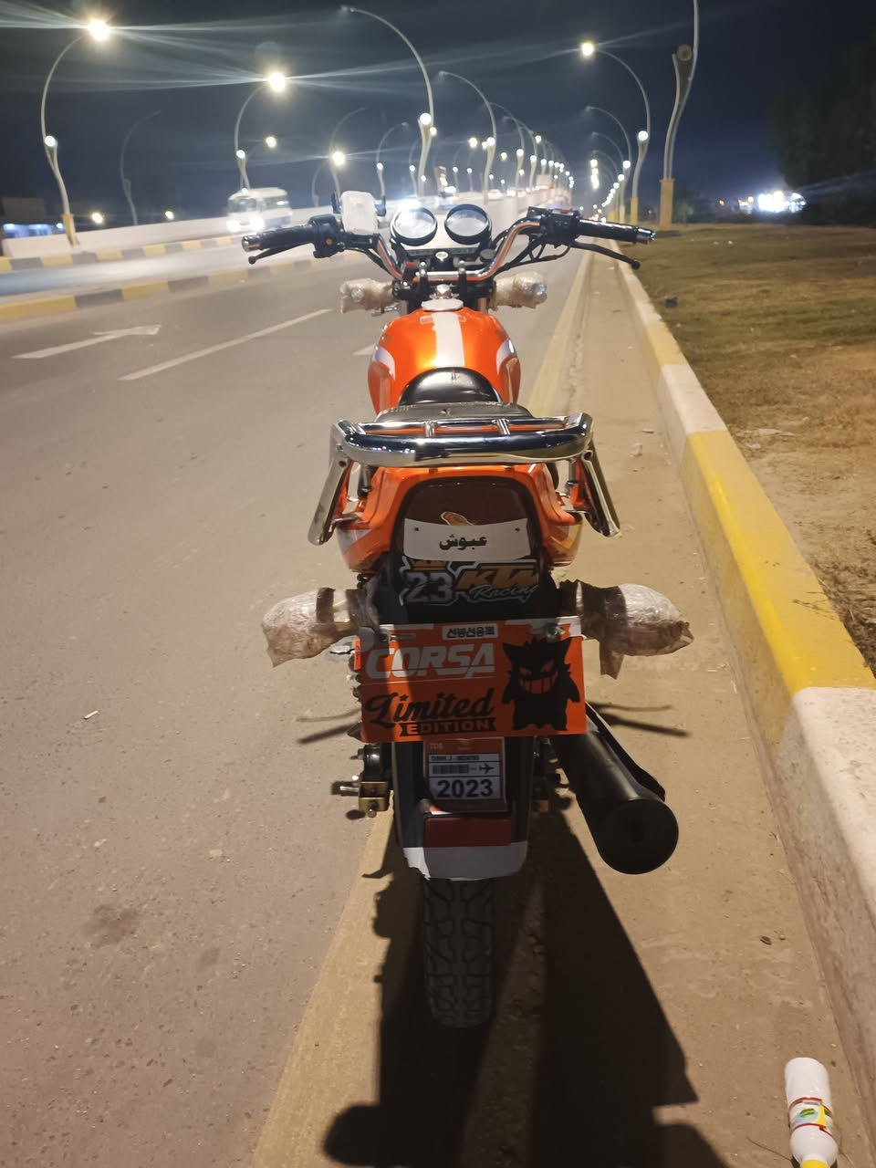 السلام عليكم دراجه دايون عظم للبيع الدرجه موديل 2023 اوراق اصولي ونضيفه حيل مكينه كفاله دشبول اكتروني الجديد مكاني كربلاء طوريج السعر 1550 للاستفسار اتصل  ‏‪***********‬‏
