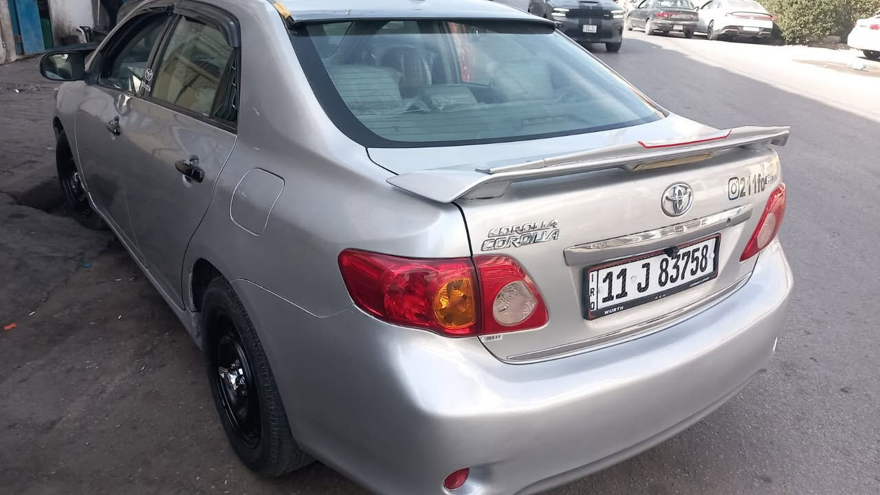 سلام عليكم كورلا موديل ٢٠٠٩صبغ احزام بدون ضرر السياره جاهزه بس نقص تبريد بسمي منضومه زنون بدون دواخل كير محرك ممتاز عنوان بغداد شارع حيفا السعر ٩٢ وبيهه مجال ***********
