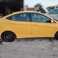اكسنت موديل2014 وارد امريكي  محرك 1600 jdi رقم بغداد  منضومه تبريد جدي...
