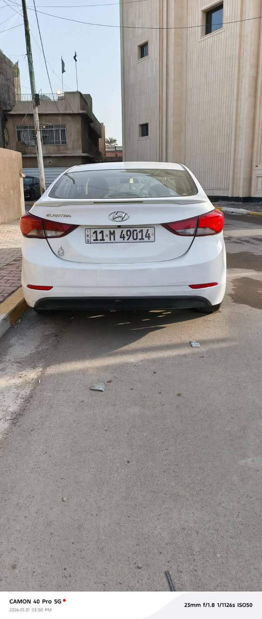 السلام عليكم النترا 2016 خليجي محرك 2000 ماشيه 88 الضرر موجود بالسونار السياره جاهزه ومناقصه اي شي مكاني
السعر140
 بغداد البياع ***********
