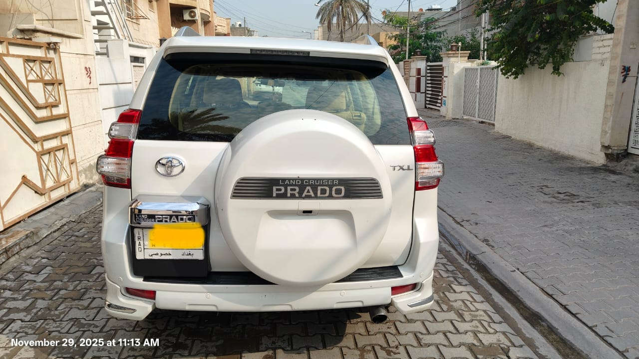 برادو تيوتا خليجي TXL 2016 للبيع (33$)

السياره مكفوله من اي حادث او ضربة او صبغ.. مع وجود رصعة صغيرة جدا موضحة بالصور
ماشيه 80 الف حقيقي

مشتريها زيرو على ايدي واني جناي مو صاحب معارض وكلشي بيها بلادي

رقم بغداد مشروع وطني بأسمي تحويل ثاني يوم
السعر قفلها (33$)
اي اسفستار رقمي (***********) موجود واتساب فقط (ابو ياسر)
مكاني بغداد-الغدير

مواصفاتها :
1-سلايت فتحة
2-مثبت سرعة
3-حساس خلفي
4-كاميرات خلفي وامامي
5- كشنات امامي كهرباء
6- اشارات بالمرآة
7- كشافات ضباب
8-كراسي مخمل بيجي
9-لايت اسود
10-شاشة اندرويد 14 مع وجود الشاشة الاصلية
11-مانع انزلاق
12-اربع جام اوتو
13-لايت زنون ناصي وعالي
14-زراك لايت
15-هوكات
16-ارضيات (كاعيات) اصليه
17-بصمات اثنين
18-تحكمات فول ستيرن
19-طفايه اصلية
20-نظام زحف
21-ترحيب
22-مري جانبي كهربائي (شفط)
23-تشغيل عن بعد
24- داخل بيجي
25- بلوتوث
26- منفذ AUX & USB
27-محرك 4.0 لتر 6 سلندر
28-اضائه داخليه
