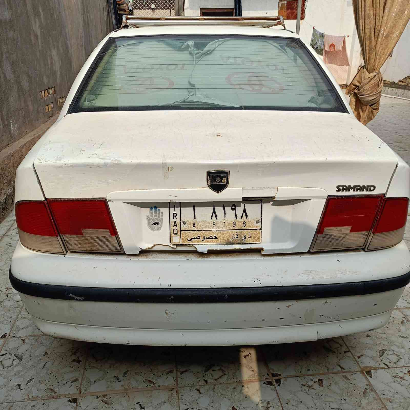 السلام عليكم
سياره سمند موديل 11 
السعر 33 وبيها مجال***********
