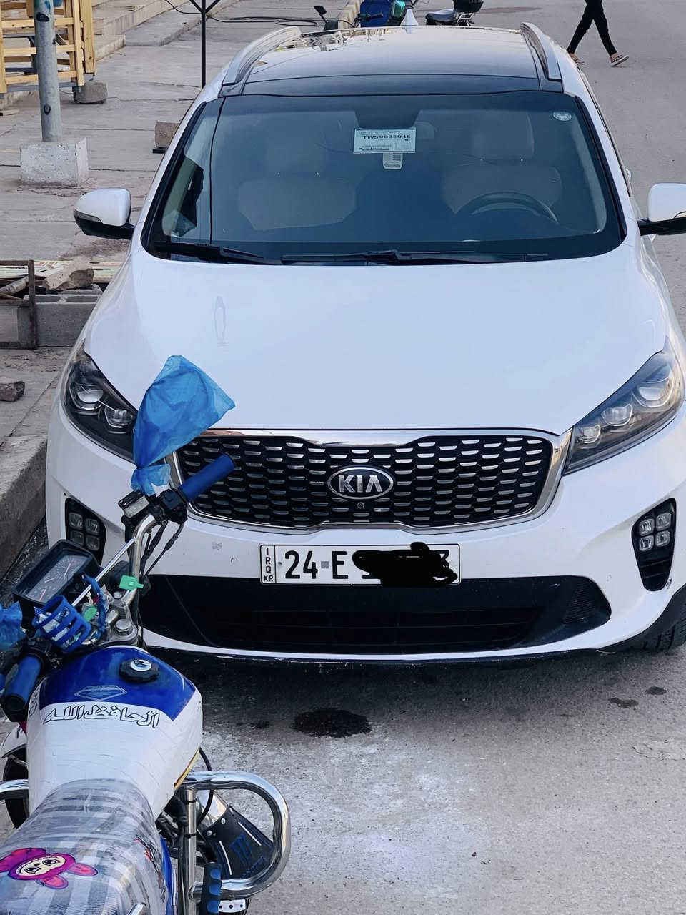 السلام عليك
للبيع سورنتو 2019

بيهه كارت بحافت البنيد وربع الجاملغ الامامي صبغ بدون يي دواخل

مواصفات فول للخير ماشية 112

مكينه وكير كفاله ممحطوط عليهه سبانه 

محرك 3600

7 راكب

تبريد 3 قطع ثلج 

ويل كب كروم 19

رقم دهوك حره تحويل مباشر 

السيارة 8 كير جنطة كهرباء كراسي كهرباء 

أربع أنظمة قيادة 

سعرهه 245

بردات خلفية مكان سياره الانبار قضاء هيت 

للستفسار لاتصال ***********
