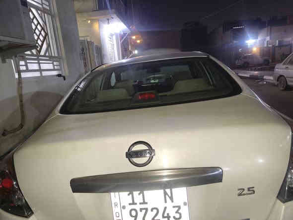 سلام عليكم
نيسان التما موديل 2008 وارد خليجي بدون حادث فقط صبغ حزام جماليه ادامة كامله تبديل محرك مع تفرعاته دهن مير وفلاتر كير كله جديد رقم بغداد دولي السعر 78 للاستفسار  ***********
