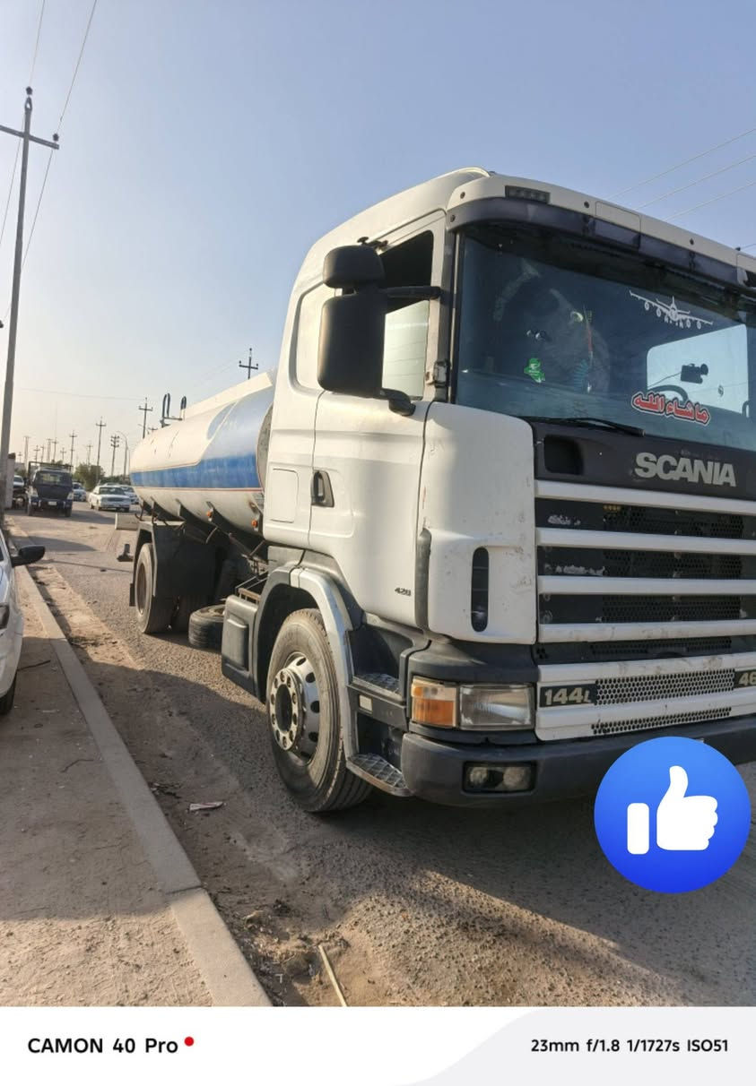 سلام عليكم سكانيه 2001المكينه انجكتر
لا تبخير لا تنقيص الكير 3*3  التانكي 17طن التفاصيل أكثر ع رقم ***********
