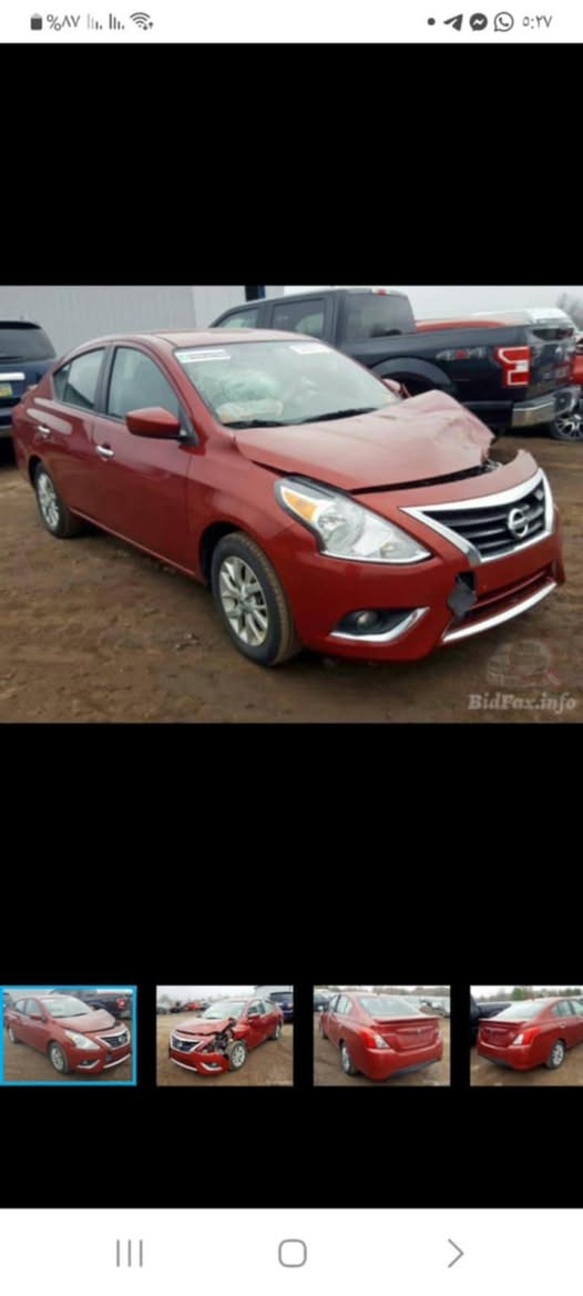 سلام عليكم
سياره نيسان فيرسا موديل ١٨ وارد امريكي للبيع
دسكات تبديل جديد
دبلات تبديل جديد
روس ارواط تبديل جديد
وصور مرفوقه للضربه قبل ما تدخل للعراق 
واكو ضربه جديده بداخل عراق من جهه بصف سايق
رقمهه بغداد
للاستفسار: الاتصال على رقم *********** بي واتساب
علما ان السياره مال معوقين حاليا تتحول حره وصاحبهه موجود
مكانهه الدوره شارع الصحه قرب السوق
