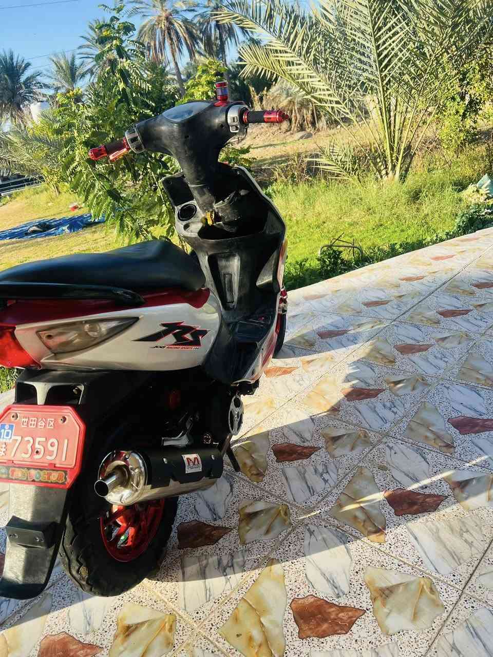 السلام عليكم دراجه ماكس مضلع مال رمبه الدراجه مزوده رياضي كلشي شغال  مكاني محاويل السعر 850 او بيها مجال بسيط ***********
