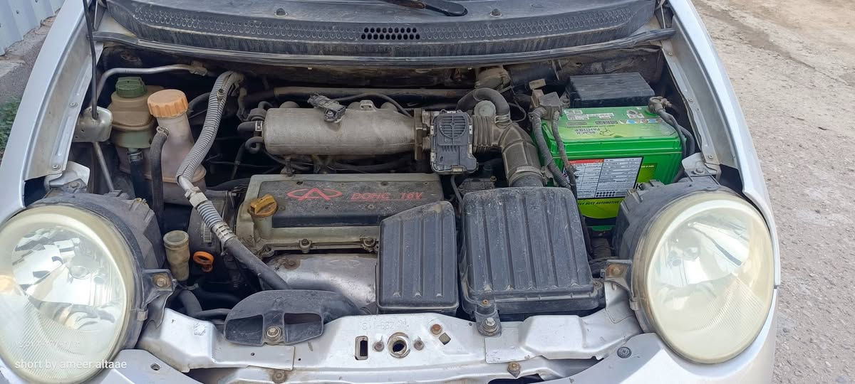 شيري كيو كيو موديل 2010 محرك 4 سلندر  گير اوتماتيك تخم تاير جديد بيها كم طخة بدون ضربة و صبغ هزة جديدة بشهر 12 رقم انگليزي بغداد باسمي السيارة تحويل ثاني يوم السعر 27 وبيها مجال مكاني بغداد الزعفرانية ***********
