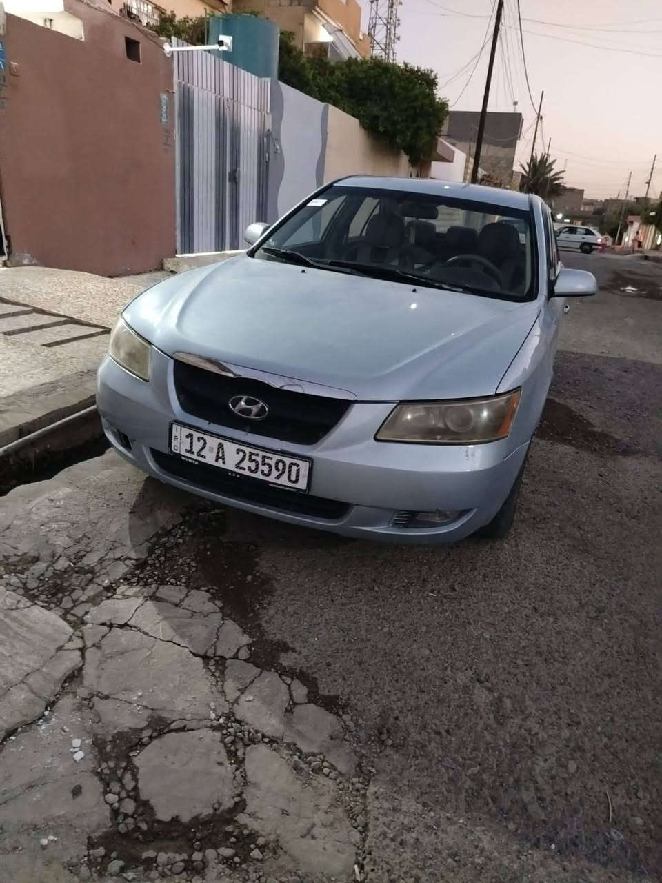 سوناتا مقدس موديل ٢٠٠٨ أمريكي رقم نينوى دولي سنوية ٢٠٣٠ باسمي اني الشرعي بيها كابون بانزين صبغ قطعتين بدون داخل اللون ازرق سمائي للبيع او مراوس مع اكسنت دبدوب او لانترا خصوصي رقم  ***********
