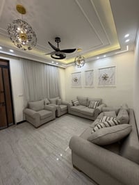 دار حديث للإيجار مؤثث بالكامل زيرو    يحتوي ع صالةو غرف نوم عدد ومطبخ ...