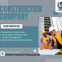 إنشاءات سكنية • ترميم وتأهيل • بغداد-حي الجامعة