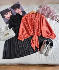 قميص وتنورة • خامة جسيكا • مقاسات ٣٨-٤٦