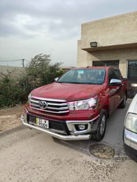 هايلوكس موديل 2022 أوتوماتيك رقم بغداد السيارة ماشيه 78 الف بيها فقط ب...