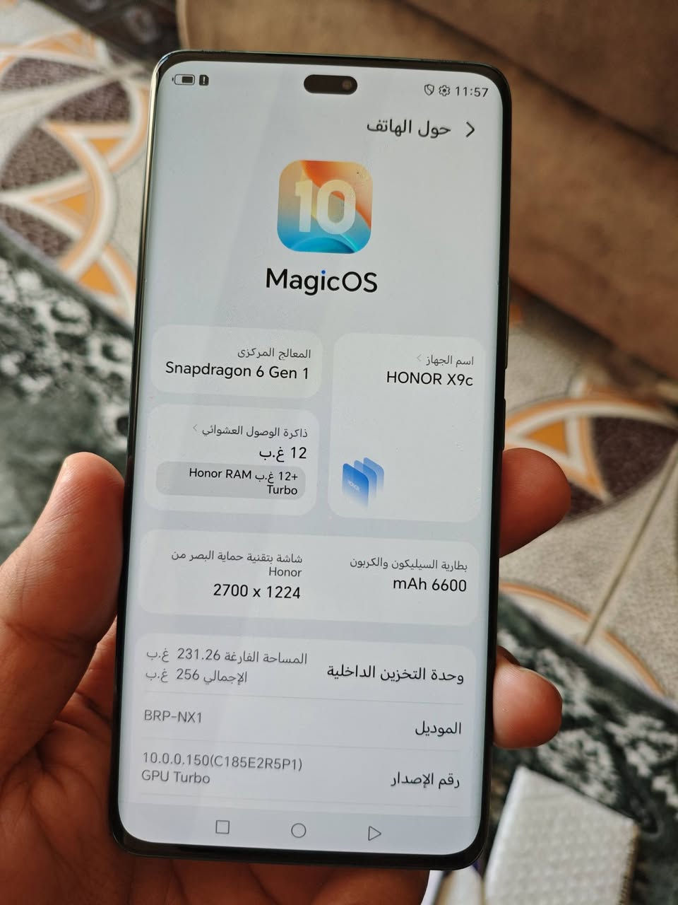 هونر إكس 9 سي عشوائيا 12 ذاكرى 256 مكفول وضمان سنه وصل من محلي شرط البيع مكان الديوانية جلبيه فلكة سوك ابو جميغ 
السعر 300  ***********
