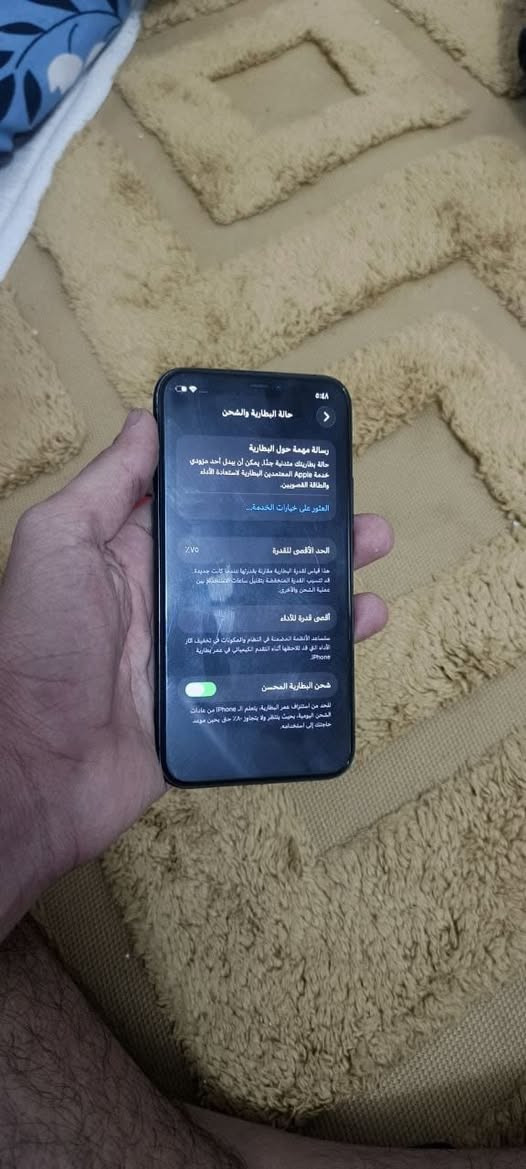 مكاني بغداد حي اور ماعندي توصيل 
السلام عليكم اخواني جهاز 11 برو نضيف بلادي كلشي ممبدل وين متريد افحص ذاكره ٢٥٦ بطاريه ٧٥ والله الشحن مالته يخبل يجي ويا بس كيبل سعره ٣٢٥ قفل حبايب لحد يكسر بلسعر الواتس آب ***********
