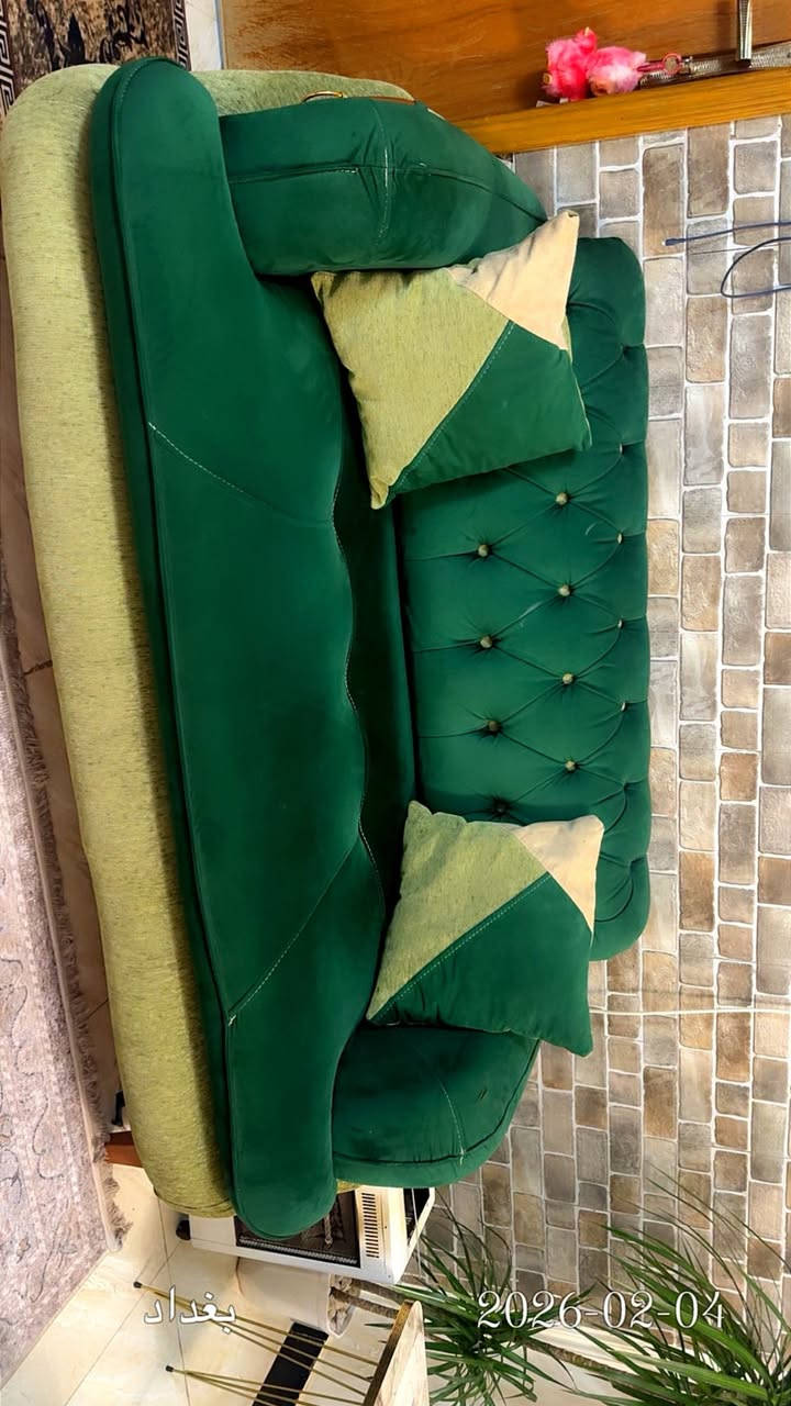 تخم
تخم تركي جداً ثقيل اسفنجة نوعية عالمية والخشب هم نوعية توب

٦مقاعد مشتريته ب٨٥٠

رايدته ب٦٠٠وبي مجال للمشتري كلش بسيط

كلشي مابيه فقط الثنائية بيها شك عالمسند مالتها مثل مو واضح بالصورة بي ضمان سنتين من هسه 

مكاني الكرادة 

‭٠٧٧١ ١٧٨ ٦٧٥٦‬
