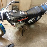 تايكر موديل 2018 شاصي رفيع محرك اخرس لا صرف ولا بخار دراجه حلوه تايرات...