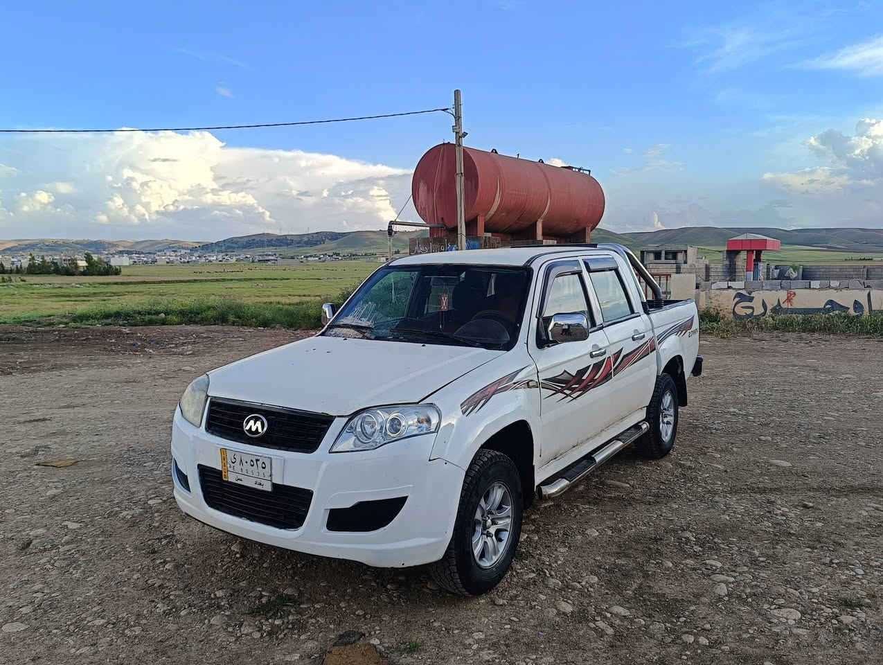 گران تیگەر مۆدێل 2013مەکینەبەخ بێ دەعم و بێ لێدراوگێڕومەکینەوئەکسل بەشەرت بێ تەقە وڕەقە سەنەوی و حاسیبەی بەشەرت چوارتایەی لۆک کارەبایەتی گشتی ئیشەکات سعری ئەم سەیارەیە 31گڵاو کەمێک مەجال ***********ژ.م***********ناونیشان چەمچەماڵ
