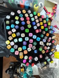 الوان احترافيه • قلم بجهتين • ١٢٠ قطعة