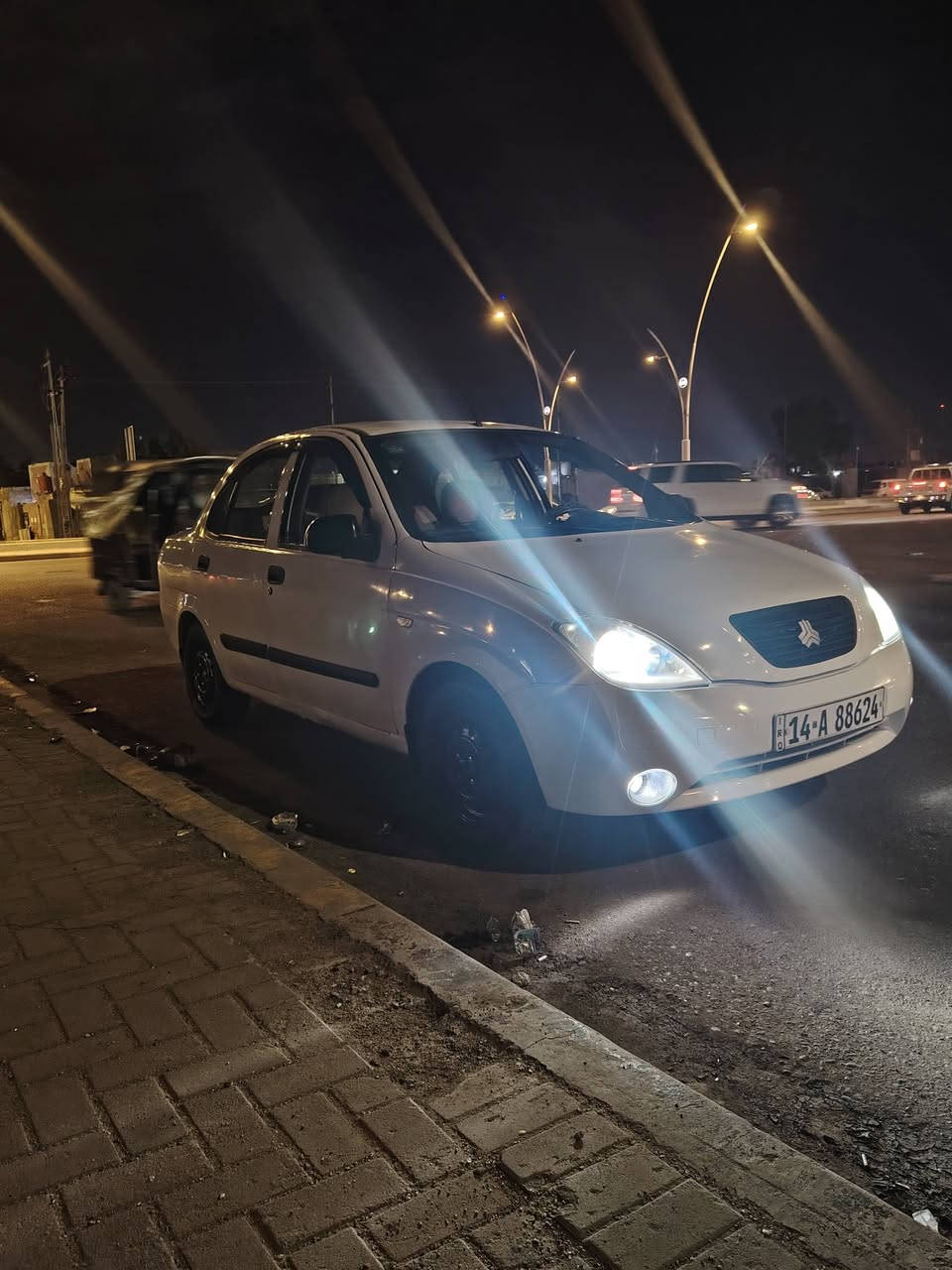 سلام عليكم سياره طيبه ايراني مديل 2014 مصبوغه احزام بدون ضربه قماره صندوك ما مصبوغات ابرانكيت جديد كلش ابلاد تجي اشوف ابعينك  مكينه كير تبريد تدفئه مكفولات حداديه تخم تاير جديد غرفته جديده  رقم جديد نكليزي بسمي السعر 35 بي مجال مكاني بصره ***********
