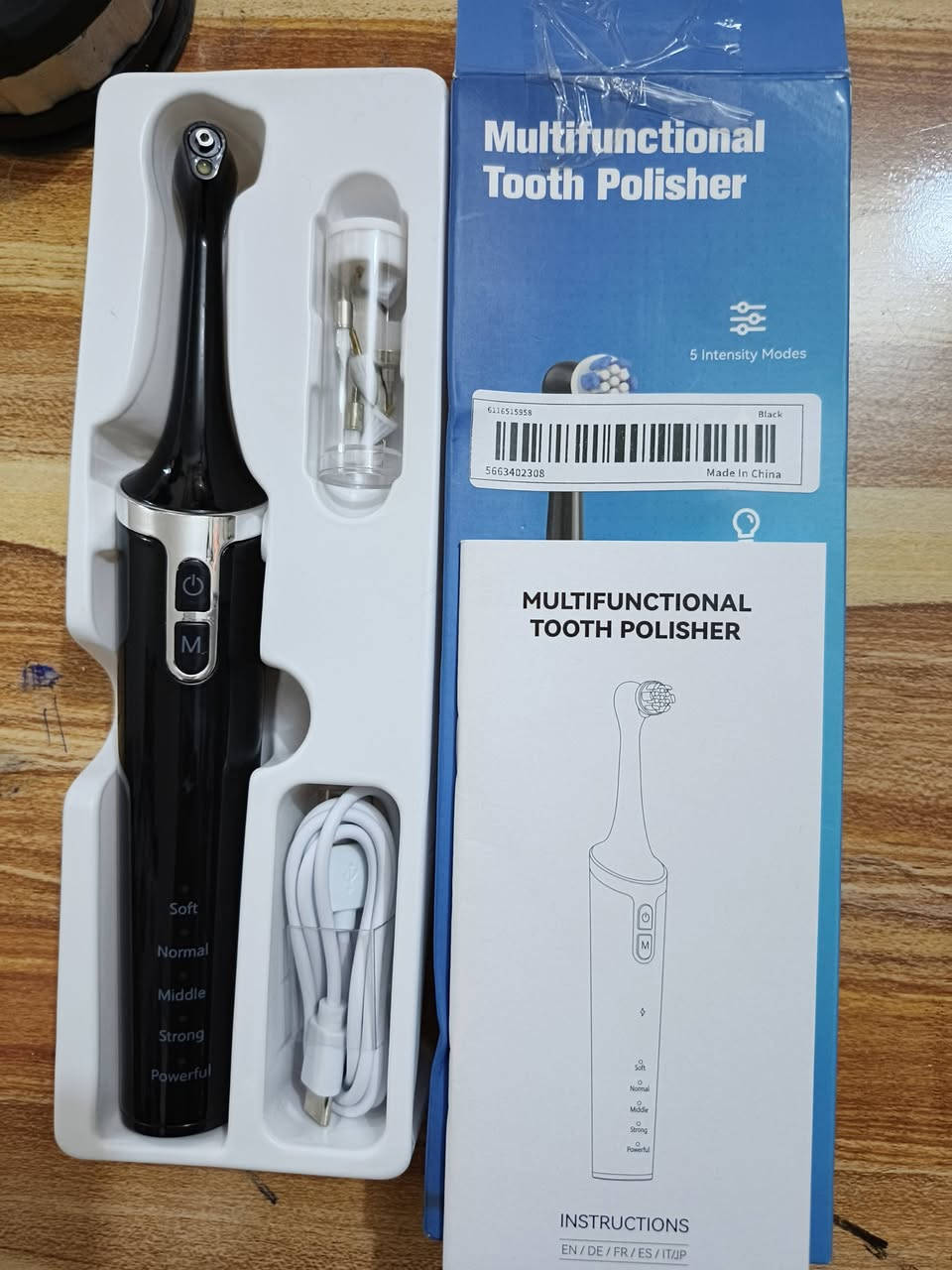 هذا ملمع أسنان كهربائي متعدد الوظائف
١٠ الألف


**إذا كنت صاحب هذا الإعلان وتريد حذفه لأي سبب، رجاءا أرسل رسالة إلى الدعم الفني**