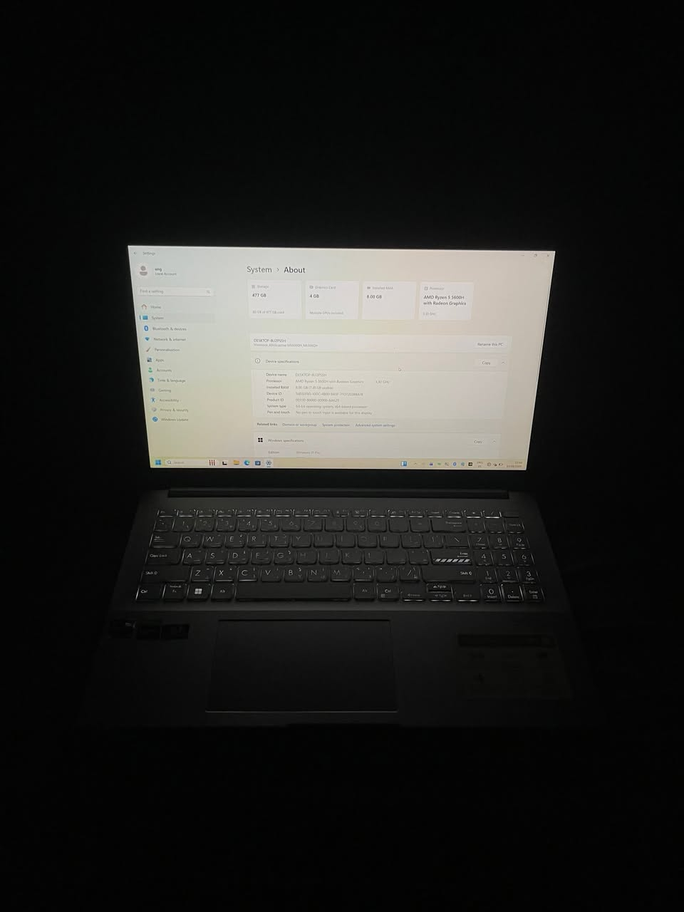 ASUS Vivobook
مستخدمة قليل
اريدها ب530 وبيها مجال


**إذا كنت صاحب هذا الإعلان وتريد حذفه لأي سبب، رجاءا أرسل رسالة إلى الدعم الفني**