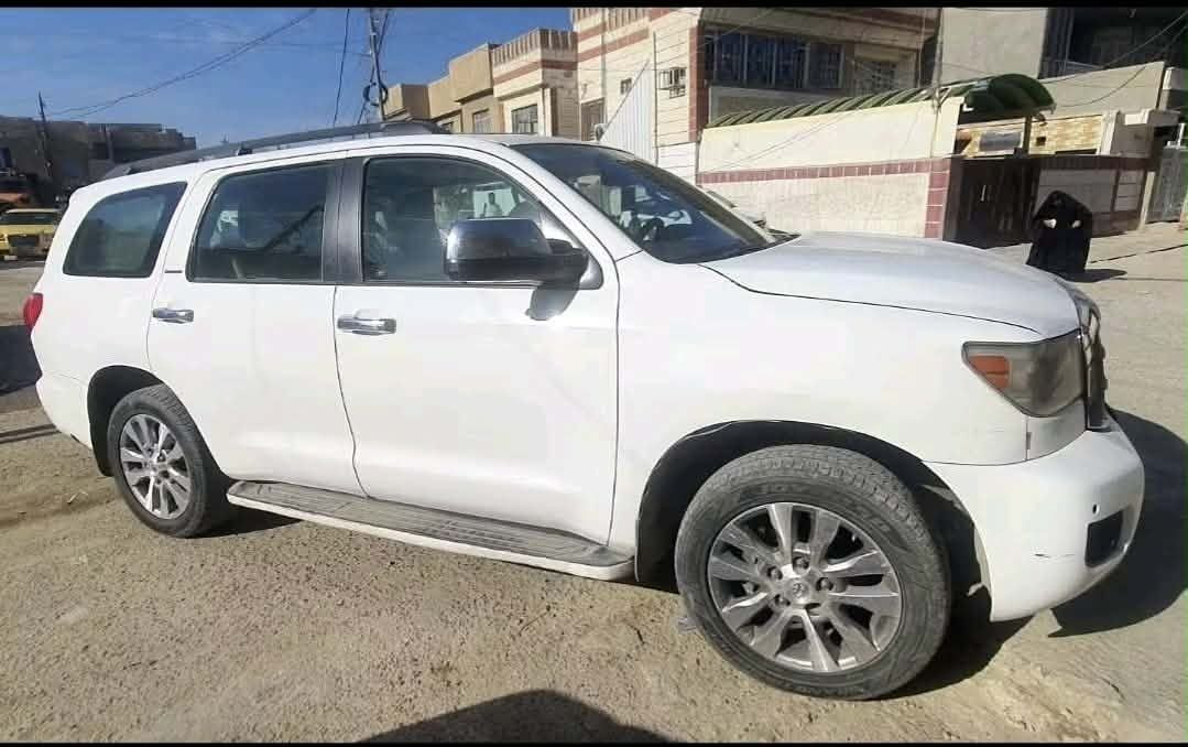 سيكويا ٢٠٠٩ خليجي ابيض فئة لمتيد مكينة ٥٧٠٠ تبريد منظومة جديدة صدر جيد منظومة غاز ٨٠ لتر السيارة كاملة ما بيها نواقص مكانهة بغداد الامين الثانية السعر ١٥٠ ورقة للاستفسار الاتصال على *********** موجود واتساب
