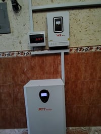 منظومة طاقة شمسية • بطاريات ليثيوم • كركوك الحويجة