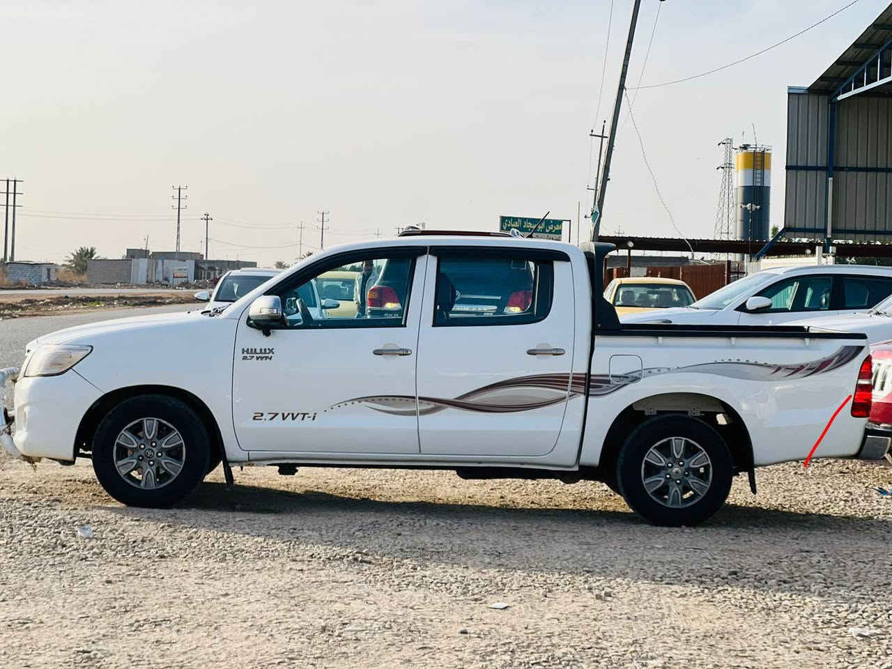 السعر 169$
هايلوكس 2013 كير عادي سياره جديده كلش وجاهزه من كلشي تبريد ثلج تدفئه شغاله حداديه وصدر بالباكيت 

سياره مكفوله كفاله عامه عدى الصبغ الموضح بالبدي

رقم بابل سنويه مجدده مشروع وطني رقم الدولي 
السعر 169 

***********
