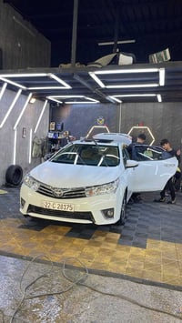 تيوتا كورلا خليج 2015سياره كامله مكمله متحط عليها ربع جامه اماميه  صدر...