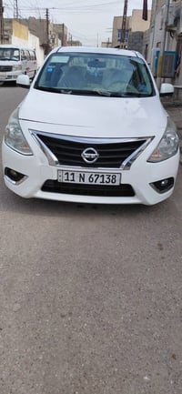 نيسان سني ٢٠٢١ ماشيه ١٠٧ رقم بغداد  السياره مكفوله من الضربه  وصبغ فقط...