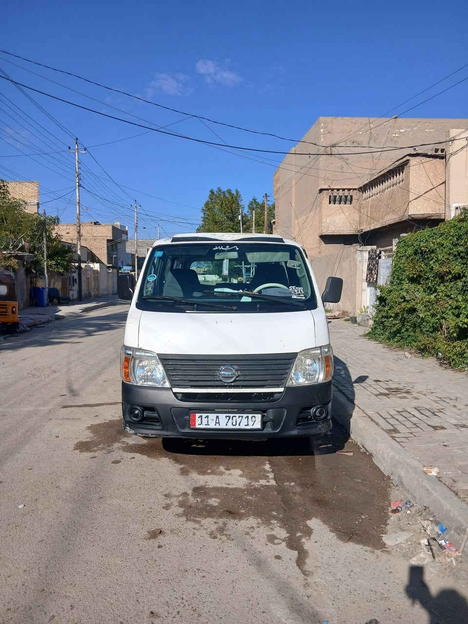 السلام عليكم نيسان اورفان ٢٠٠٩ بغداد دولي محرك كير خير من الله صدر جديد تخم تاير +اكسل جديد بوربنات امامي جديد  بيها صبغ من صفحه باب السلايت وبيها طخات نفس الصفحه 
السعر ١٠٠ 
الحسينية راشديه *********** بي وتساب
