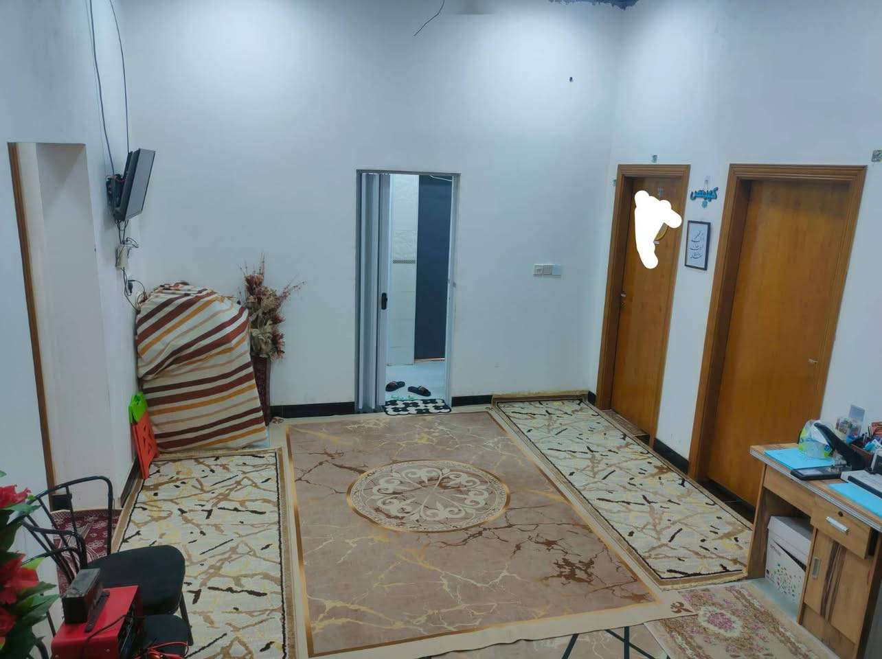 دار للبيع المساحه ٢٠٠ متر
مساحة البناء ١٦٥

الدار يتكون من غرفتين ٦×٤ و ٤×٥

استقبال ٥×٤

مطبخ ٤×٤

صاله ٧×٤

مع كراج و مجمع صحيات داهليه و خارجيه

عنوان الدار 

الريان


**إذا كنت صاحب هذا الإعلان وتريد حذفه لأي سبب، رجاءا أرسل رسالة إلى الدعم الفني**
