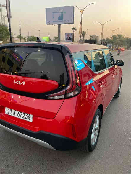 للبيع كيا صول موديل ٢٣
اللون احمر
محرك ٢٠٠٠ دوش
السيارة ليبل واحد
بدون تبديل بدون ايرباك 
نقط عمياء
ايقاف ذاتي 
رادارات 
قيادة ذاتيه
فول تحكم ستيرن
زنون بلادي
كار بلي بدون واير
شاشة كبيرة
شاشه اعطال
رقم بغداد بإسمي 
دخول جديد 
حادثهة سطحي مثل الشخط 
فقط صبغ ٣ قطع 
بچم كبس والصندوك كبس
شغل واطلع جديده بمعنى الكلمة 
كفاله المحرك والكير والصدر والتبريد 
السعر قفلب١٦٥ ورقة
مكاني بالجادرية
رقمي *********** بغداد
