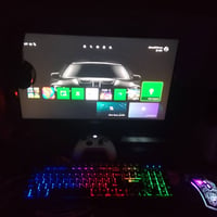 شاشه كيمنك msi حجم ٢٤ للبيع+كيبورد و ماوس RGB الوان متغيره مع يو بي اس...