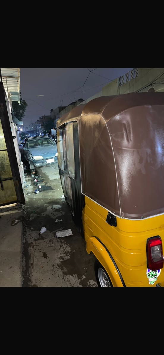 السلام عليكم ورحمة الله وبركاته تكتك للبيع تكتك خير من الله جاهزة كبل للشارع ربع دينار مذب عليهة مرقم انكليزي تحويل ثاني يوم موديل 2019 شهر 12 بيهة صبغ بصفحة اليسار على كد شبر او شبرين وبيهة دوس تخم تاير جديد دوشمة جديد مكاني بغداد السعر 5 و 800 للاستفسار اكثر 
***********
