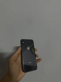 Iphone x لون اسود نموذج m بطاريه 70 بلادي  جهاز شخصي اي شخط مابي كلشي ...