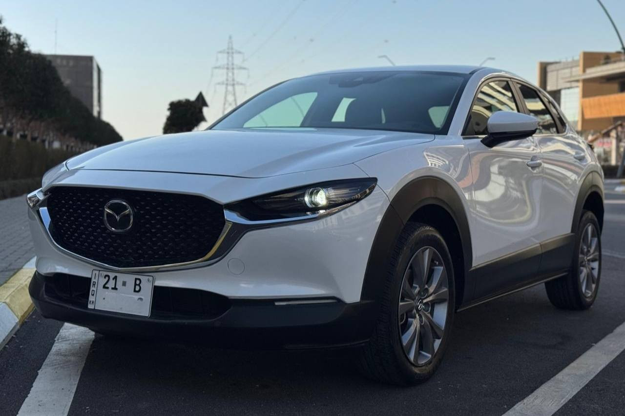 مازدا CX-30 2021  مواسەفات select sport
ڕاداری ٣٦٠  ئۆتۆ هۆڵد car play
تحدید سرعە کوشنی جلد بەسمە
فڵچەکانی ئۆتۆن 
لایتەکانی شەریکە زینۆن و ئۆتۆ
مەکینە ٢.٥ بێ تۆربۆی مەرغوب
تەنها ١ پارچەی بۆیاخە بێ ناو گرتن 
ئێرباگی نەتەقیوە و کەپسە 

سعر : لە کۆمێنت داوای بکە ڕاستەوخۆ بۆت دێت 🤖 

سەنەوی تا ٢٠٢٩ 
هەموو گیانی بە شەرتە 
ڕۆن و فلتەری گۆڕاوە کامل سێرفس کراوە 
126 هەزار  ڕۆشتوەە

ژمارەی خاوەنەکەی 
*********** 
***********
