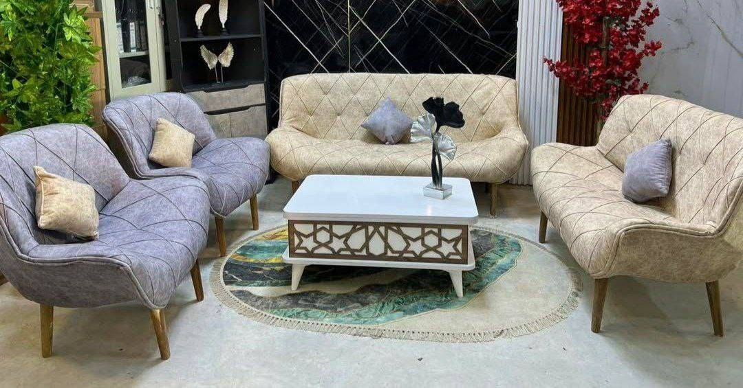 ⚡🔥 عرض تصفية قوي — ست قديفة راقي جداً 🔥⚡
موديلات راقية – خامة قديفة ناعمة وثقيلة – ألوان فخمة
💥 السعر القديم: 305

✨ السعر اليوم فقط:  خاص

⚠️ عرض محدود جداً — ينتهي عند نفاد الكمية
 (المجموع 4 قطع كاملة)
✔️ أرجل خشب سويد متين
✔️ قديفة ناعمة فاخرة
✔️ موديلات وألوان متعددة: أخضر – بيج – كريمي – بنفسجي – رمادي – عسلي

🚚 التوصيل مجاني لكل المحافظات بدون استثناء


**إذا كنت صاحب هذا الإعلان وتريد حذفه لأي سبب، رجاءا أرسل رسالة إلى الدعم الفني**