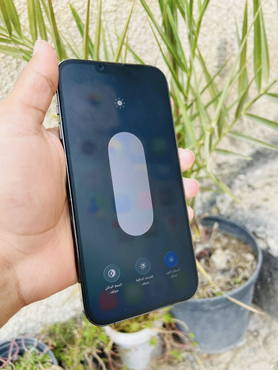 ايفون ١٣ برو ماكس ذاكره ٢٥٦ بطاريه ٩٣ مستبدل شاشه اصليه وكاله فقط كله شغال ومابي اي خلل قفله ٤٩٥ مكاني بغداد ابو غريب ***********
