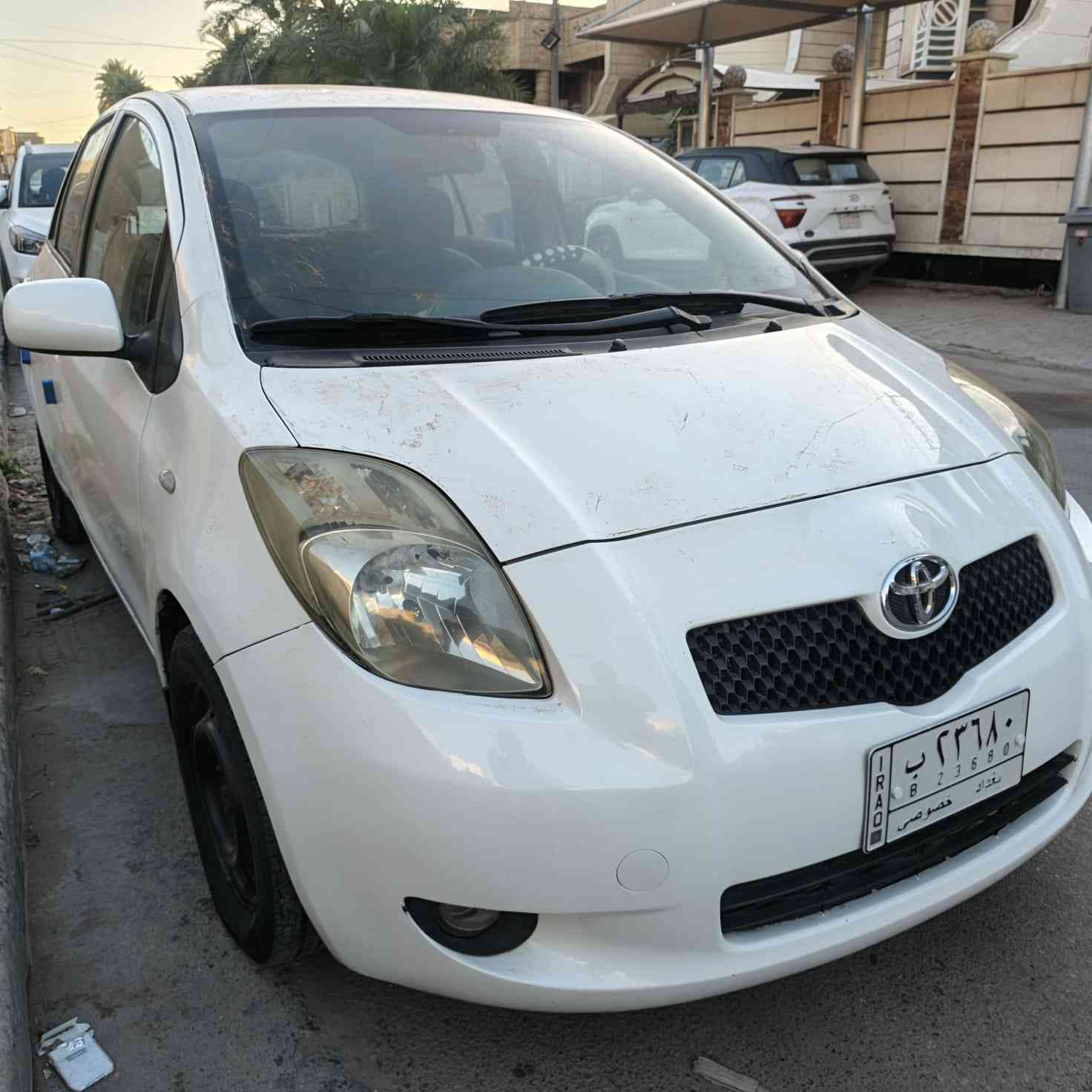 السلام عليكم.. تويوتا يارس مديل ٢٠٠٦ بأسمي تحويل ثاني يوم كلهه بلاديه من دواخل المحرك وداخل السياره و كير محرك وتدفئه وتبريد وصدر وتايرات كلهن كفاله وشاشه وكاميرا مصبوغه عام اثر شخوط يعني بدون دواخل وشواصي مكفولات ب ٧٢ وبيهه مجال 
الاعظميه الضباط ***********
