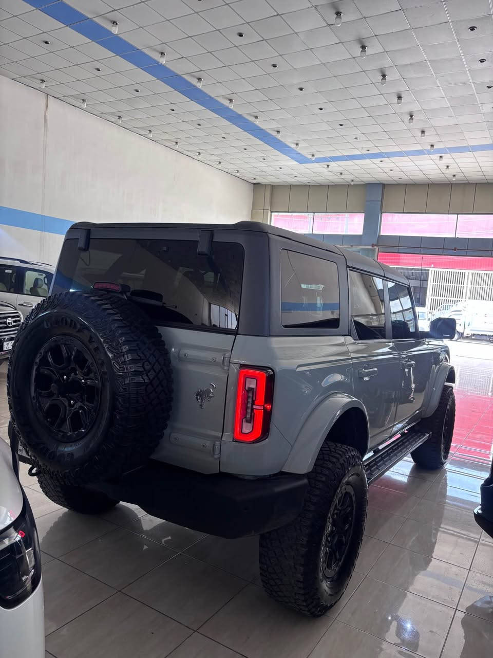 Ford Bronco 2024
مواسەفات outer banks
٣ دوگمەی فول مواسەفات
سەقف پلاستیک مەرغوب 
V6 مەکینە مەرغوب
21.000mi میل ڕۆیی یە
کوشین جلد و هیتەر و کارەبایی یە
شاشە گەورە 
لایت لید و زینۆن
دەبل ئەکسل
برێک بەسمە 
ڕادار
٥ کامیرە
کامیر 360*
زۆر مواسەفاتی دیکە…….
سەیارەکە ڕەقەمە 
بێ سبوغە و دوو دەرگای بیلاد گۆڕایە 
پێش و پشت کەپس
بۆ نرخ تەلەفۆن بکە 
***********
***********
شوێن/هەولێر أربيل, العراق
