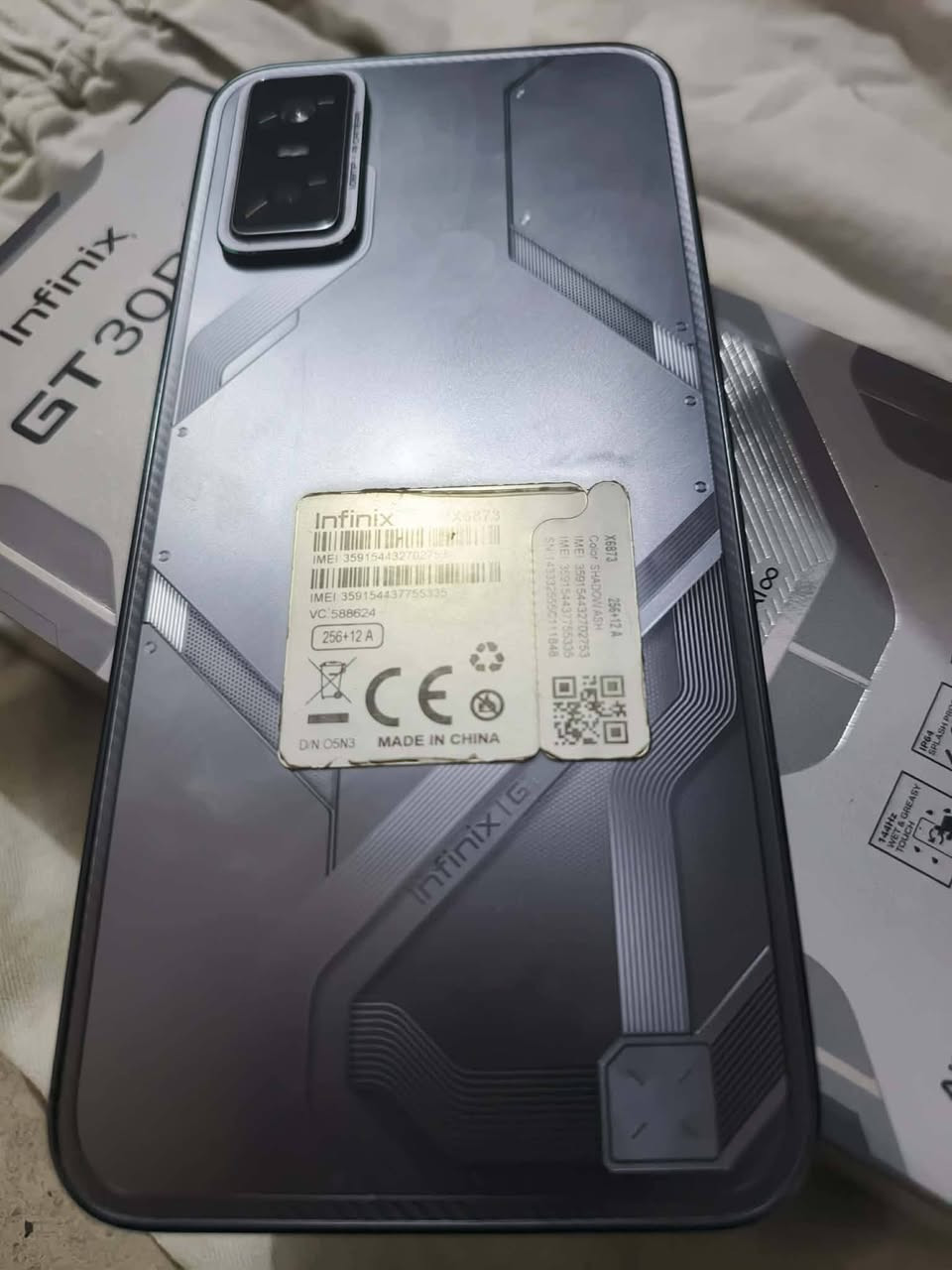 السلام عليكم جهاز جي تي 30 برو مستخدم شهر واحد للبيع 350 مجال بسيط


**إذا كنت صاحب هذا الإعلان وتريد حذفه لأي سبب، رجاءا أرسل رسالة إلى الدعم الفني**