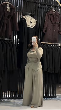 قطن ليكرا إيطالي • قصة كليشة • مقاسات ٣٨-٤٨