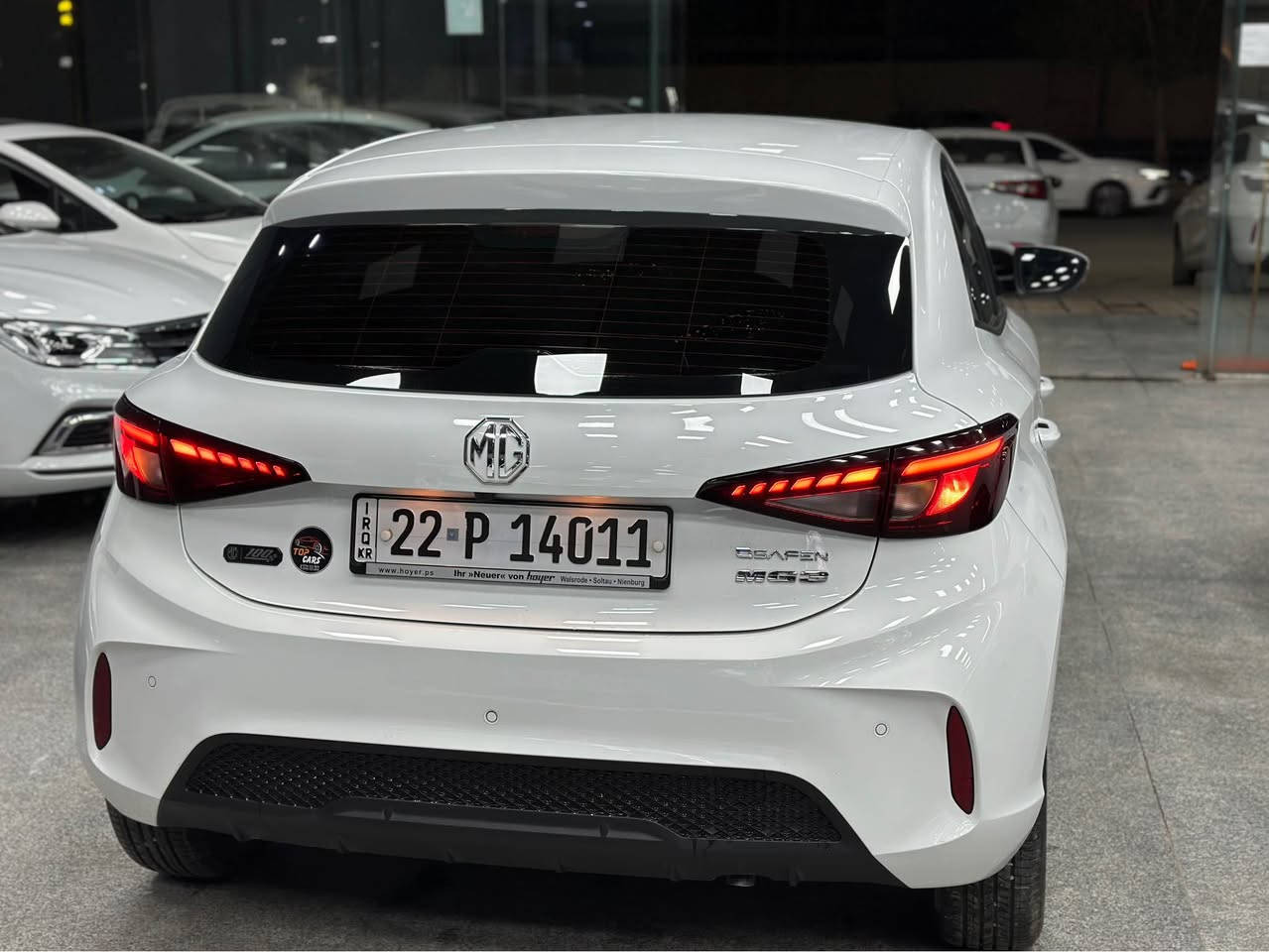 🔥سعر.    :96$🔥
ئێم جی MG3 2025
ته‌نها ١٢ هه‌زار رۆیشتوه‌
مواصفات ستاندارد شاشەوکامێرا حساس .‌
ئاوێنە ئیشارەت بلوتوس.ڤۆلیۆم.
گێج ئەلیکترۆنی و تەبرید لەمس.
ته‌نها دوو ده‌رگای بۆیاخه
مکان   اربیل
موبایل :*********** أربيل, العراق
